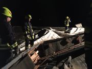 Sturm - Dach teilweise abgedeckt